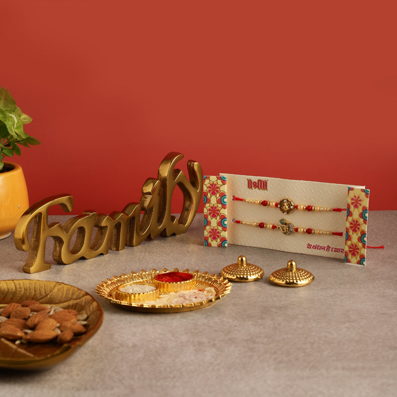 Ganesha Family Rakhi Hamper