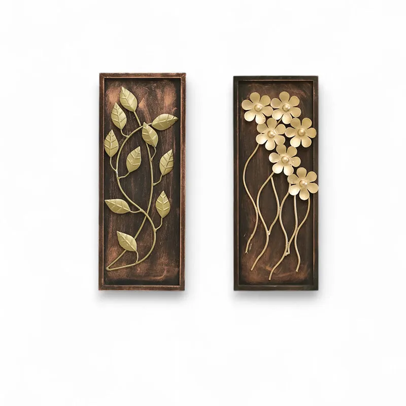 Flora Botanica Metal Wall Accent - Set Of Two media 6