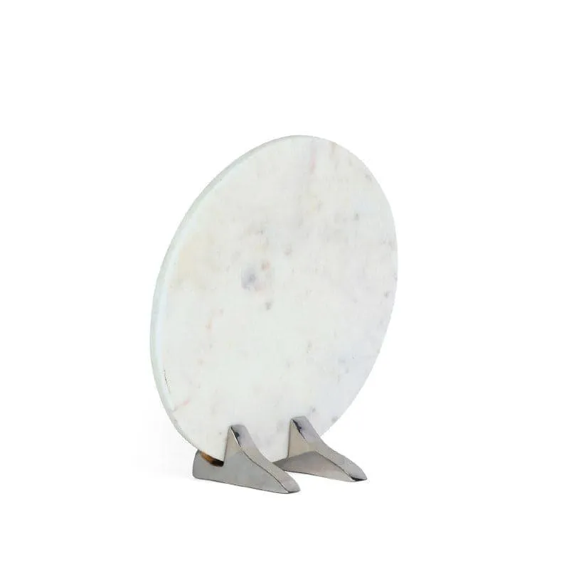Bless Our Nest Floral Printed Marble Showpiece Table Accent media 4
