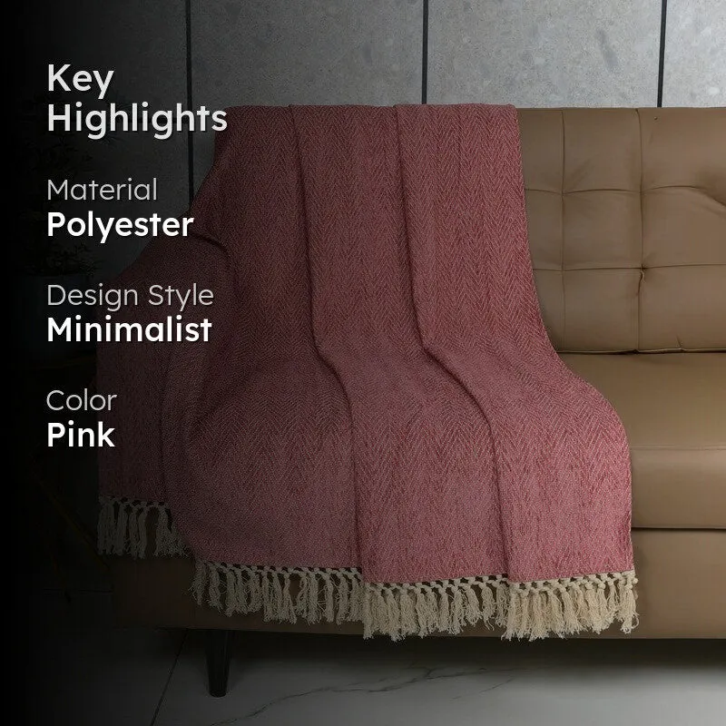 MonoMood Throw - Pink media 2