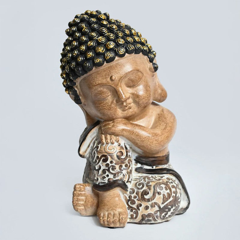 Resting Buddha Tabletop Idol media 3