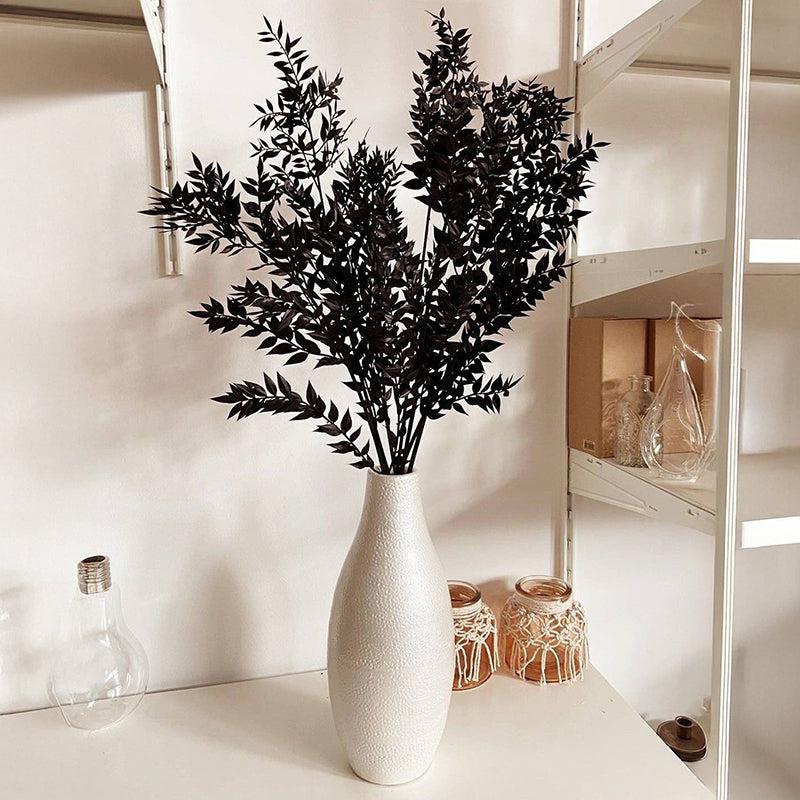 Dried Ruscus Bunch (Black) - Set Of Three media 7