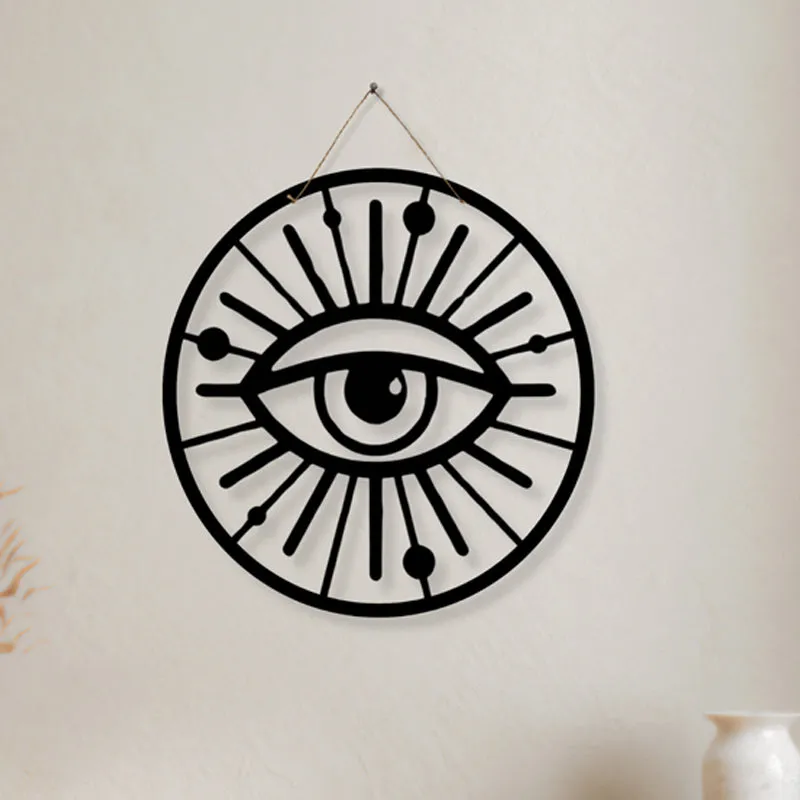Illuminated Eye Iron Wall Accent media 3
