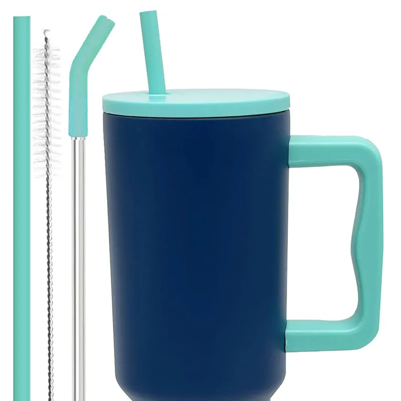 Sipsation Stainless Steel Tumbler (1200 ML) - Sapphire media 6