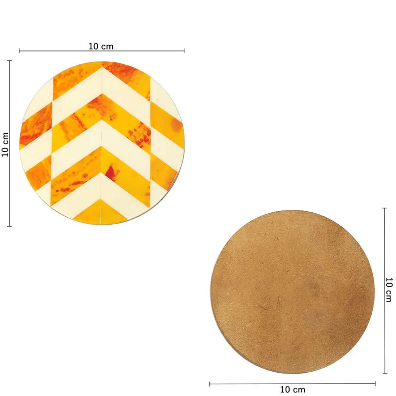 Riva Zig Zag Coaster - Seven Piece Set media 7