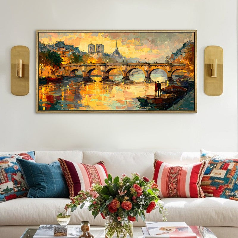 Old-World Europe Curved Passage Wall Art