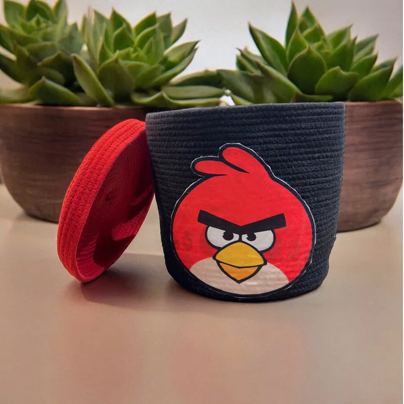Angry Birds Kids (Jute, Cotton) Storage Basket media 6