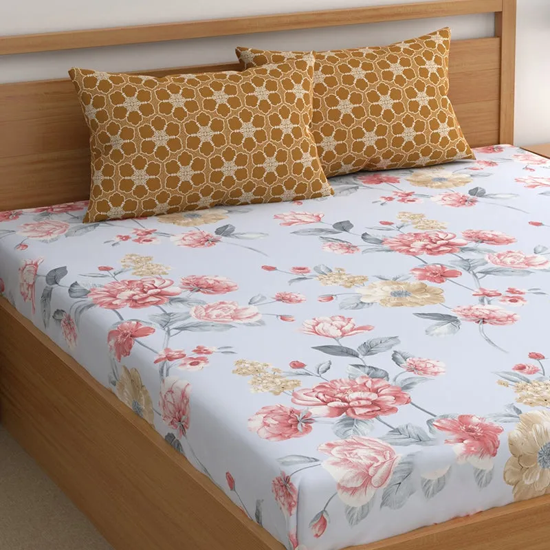 Augusta I Microfiber Microfiber Bedsheet - 150 GSM media 4