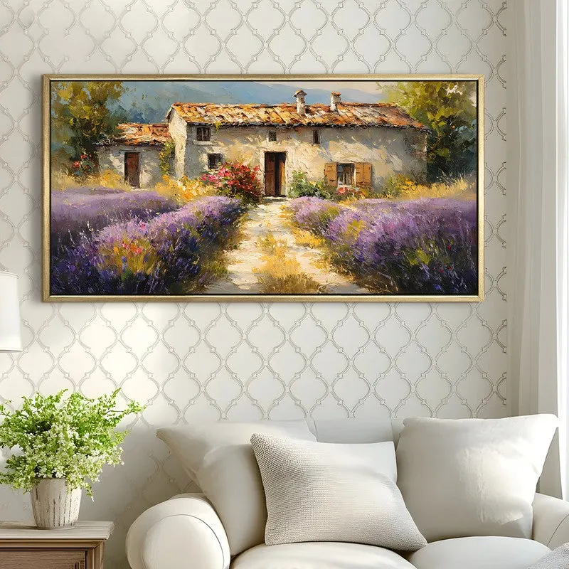 Tuscan Courtyard Feast Wall Art media 3