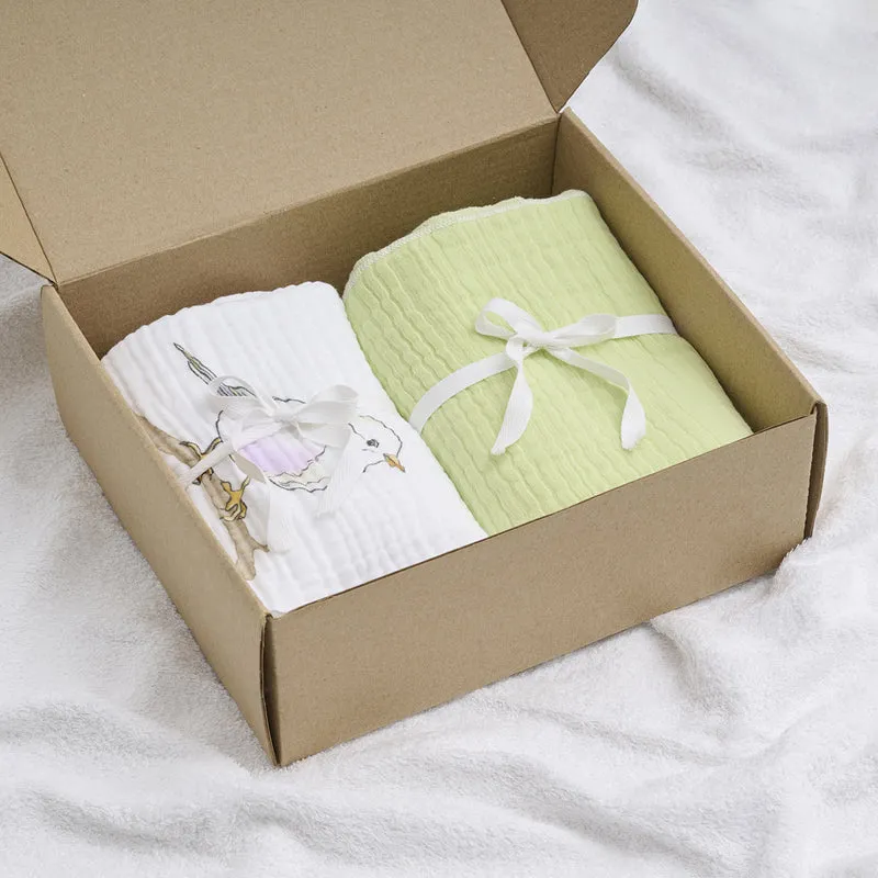 Soft Perch Baby Towel Combo - Set Of Two media 5