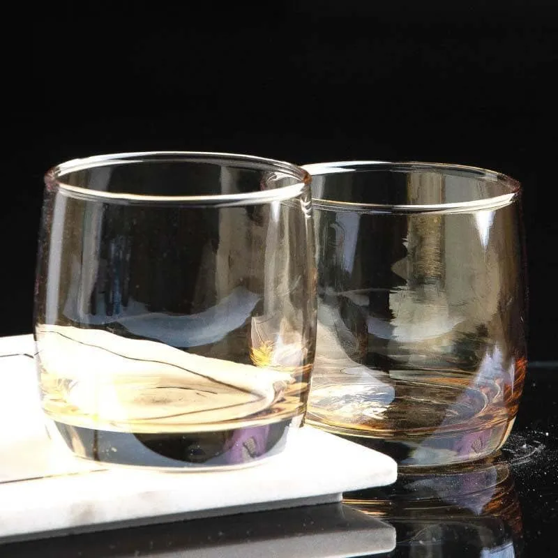 Mackensi Gold Whiskey Glass (315 mL) - Set Of Six media 5