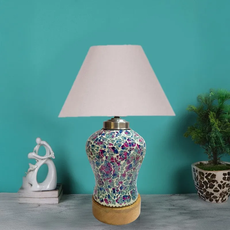 Terron Wooden Table Lamp - Multicolor media 3