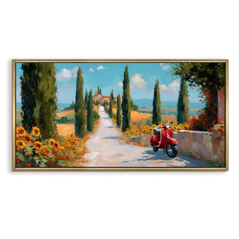 Fieldglow Canvas Wall Painting With Frame media 3