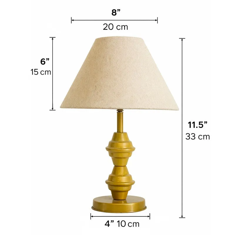 PureVista Metal Table Lamp - Beige media 9