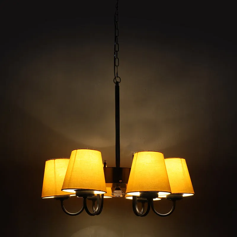 Viya Conical Ceiling Lamp - Yellow media 1