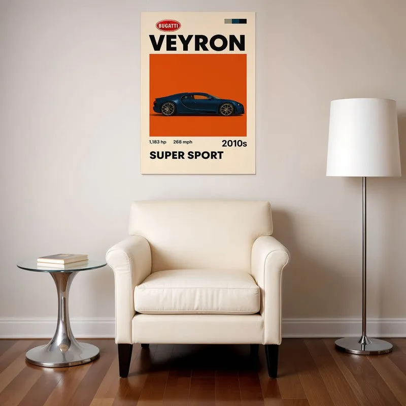 Veyron Velocity Wall Poster media 1