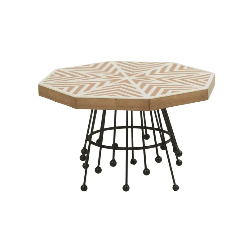 Geometric Glamour Cake Stand - Black media 4