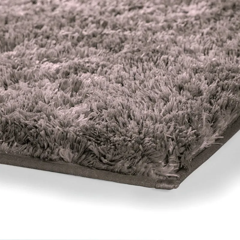 Vegas Luxe Micro Fiber Area Rug - Cocoa Brown media 6