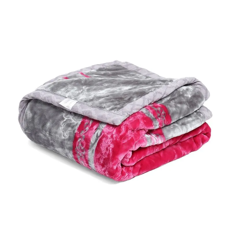 Monte Carlo Floral Box Blanket - 850 GSM media 6