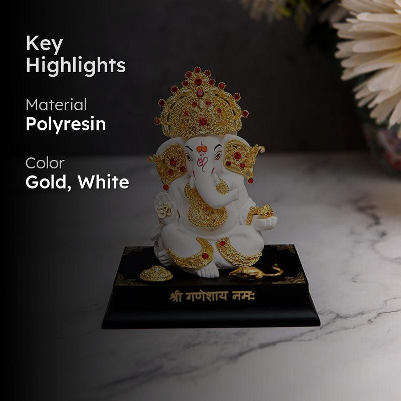 Gajanan Idol- White media 2