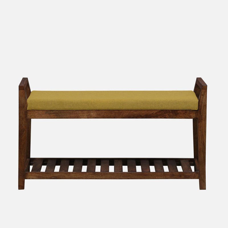 Drift Mango Wood Shoe Rack - Yellow media 4