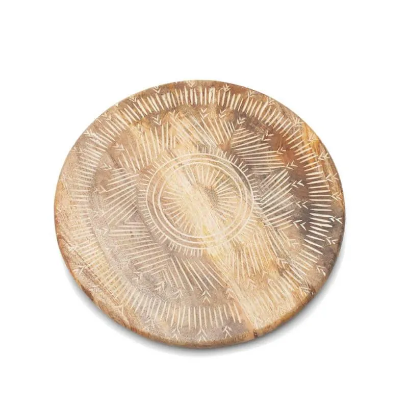 Rustic Realm Wood Lazy Susan media 3