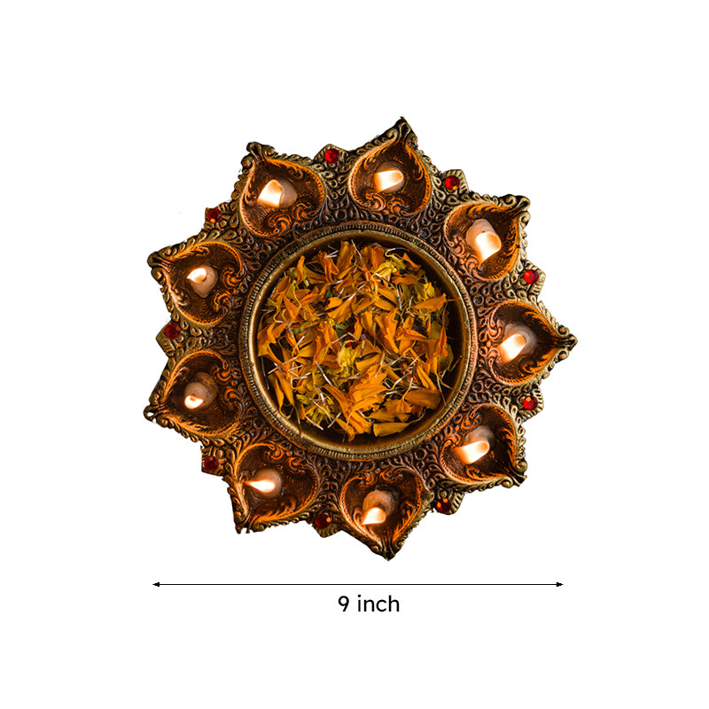 Pushpa Varta Terracotta Urli media 7