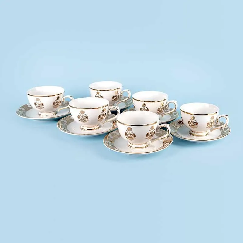 Golden Bird Tea Set With Snacks Service media 6