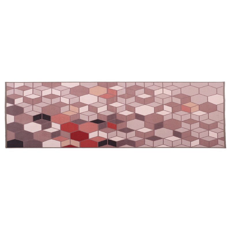 Honeycomb Nylon Runner Rug