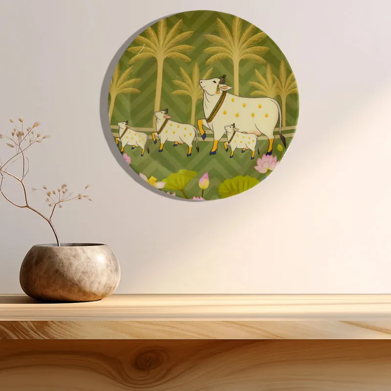 Kamadhenu Herd Wall Plate media 1