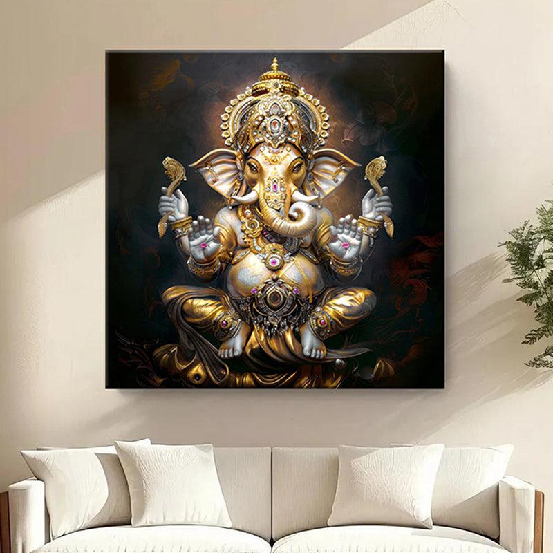 Ganeshwara Wall Painting