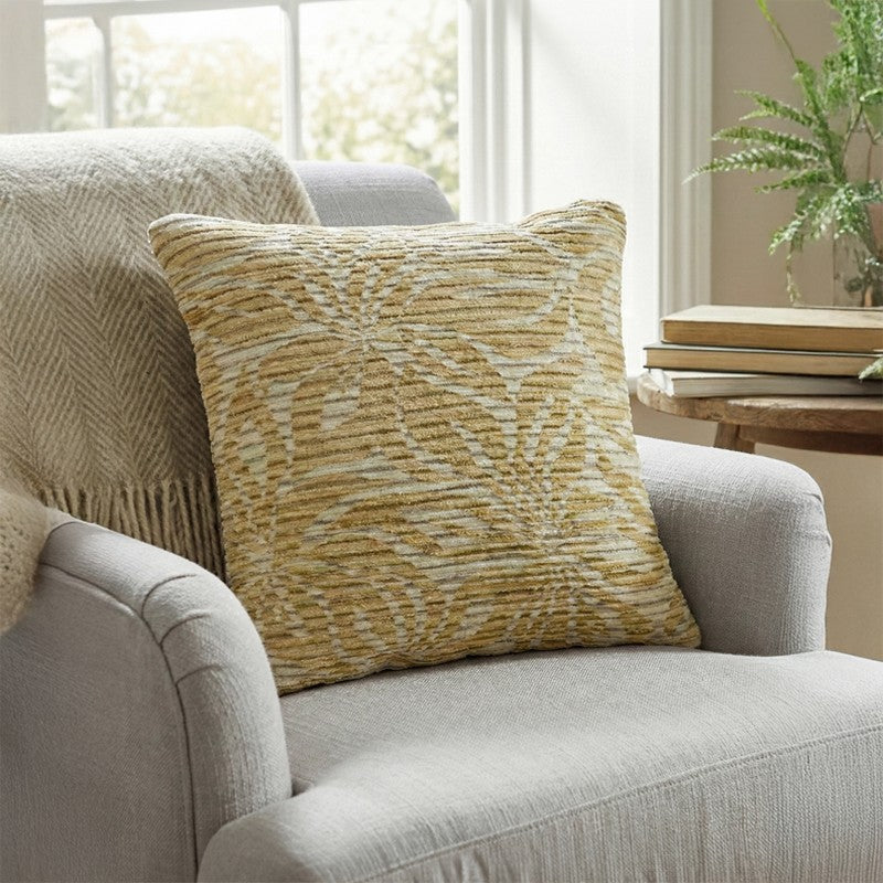 PetalReverie Cushion Cover - Gold