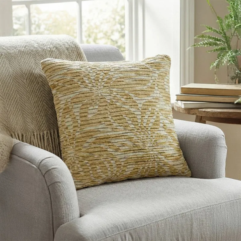 PetalReverie Cushion Cover - Gold media 1