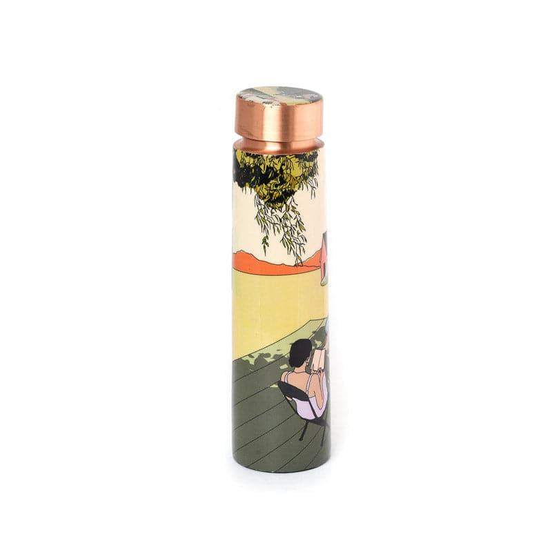 Girl Repose Copper Water Bottle - 1000 mL media 4