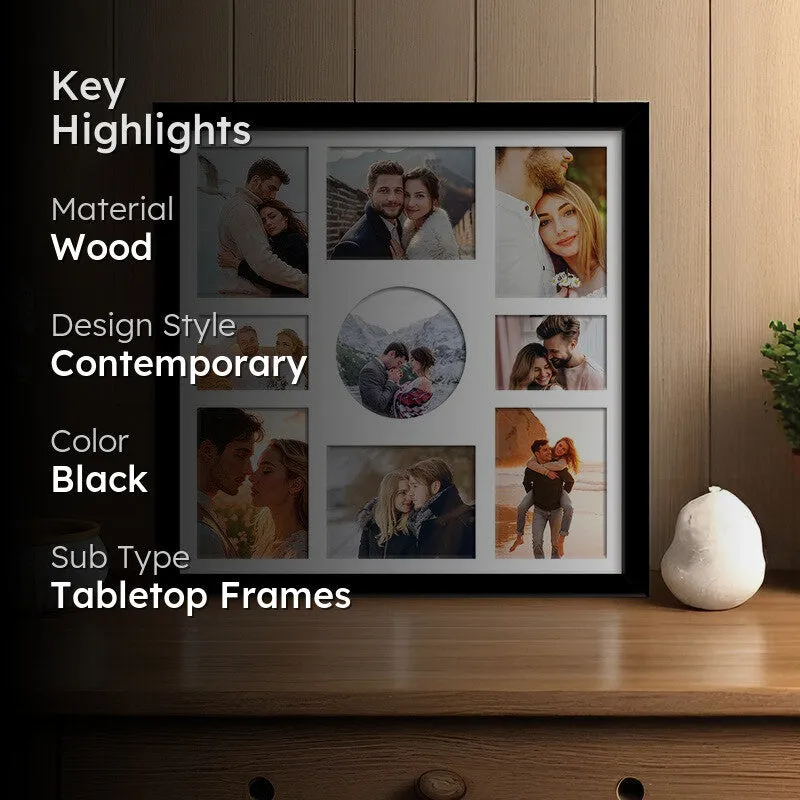Keepsakes Collage Photo Frame - Black media 2