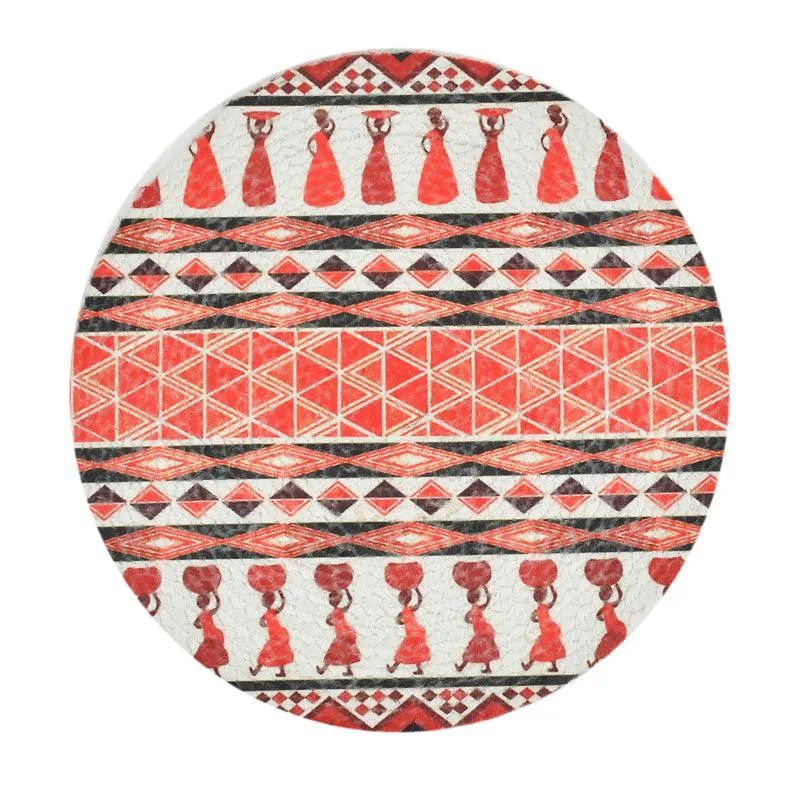 Nirdi Round Placemat - Set Of Four media 3