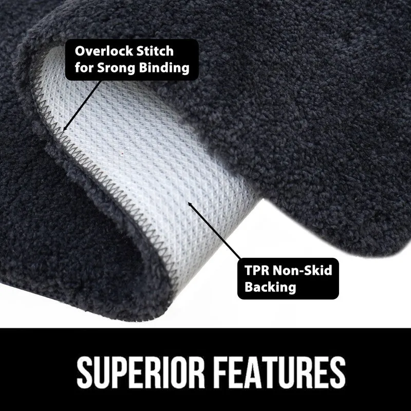BathEase Anti Skid Runner Rug - Charcoal media 8