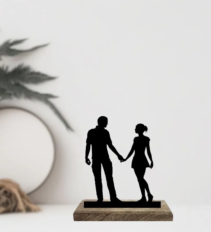 Endearing Connection Showpiece - Set Of Two media 3