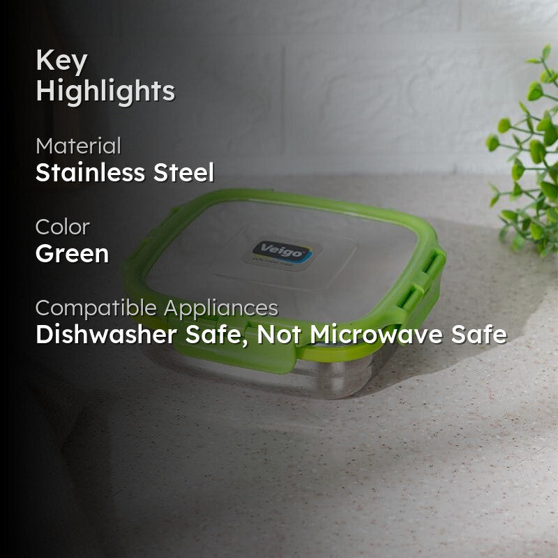 Ritaro Lunch Box (Green) - 550 mL media 2