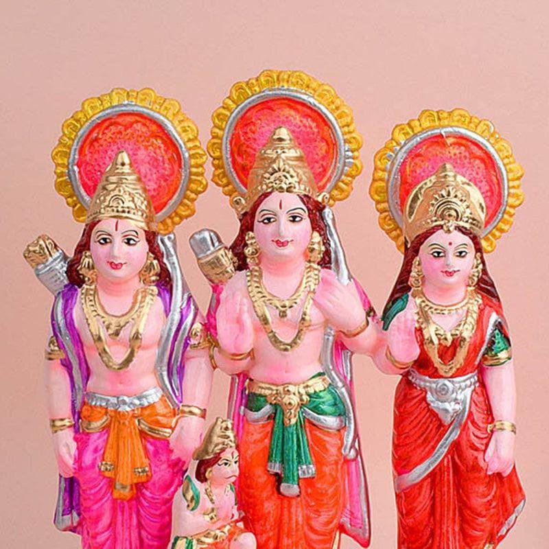 Ram Darbar Terracotta Idol media 3