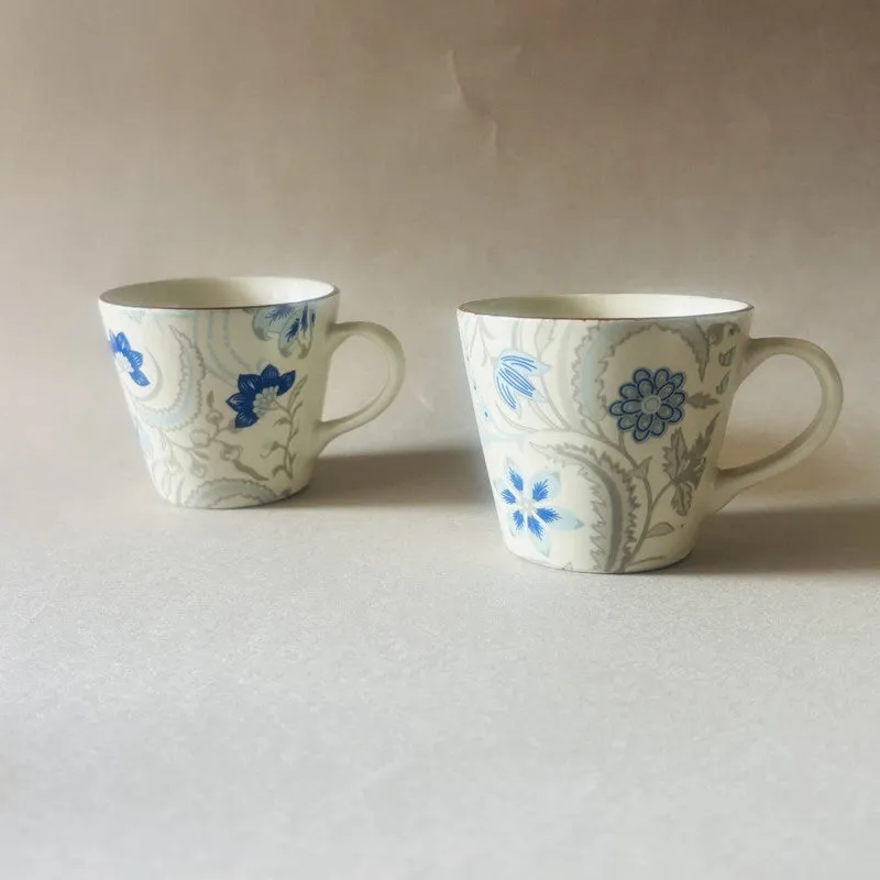 Florale Ceramic Tea Cups (150 mL Each) - Set of Two media 3