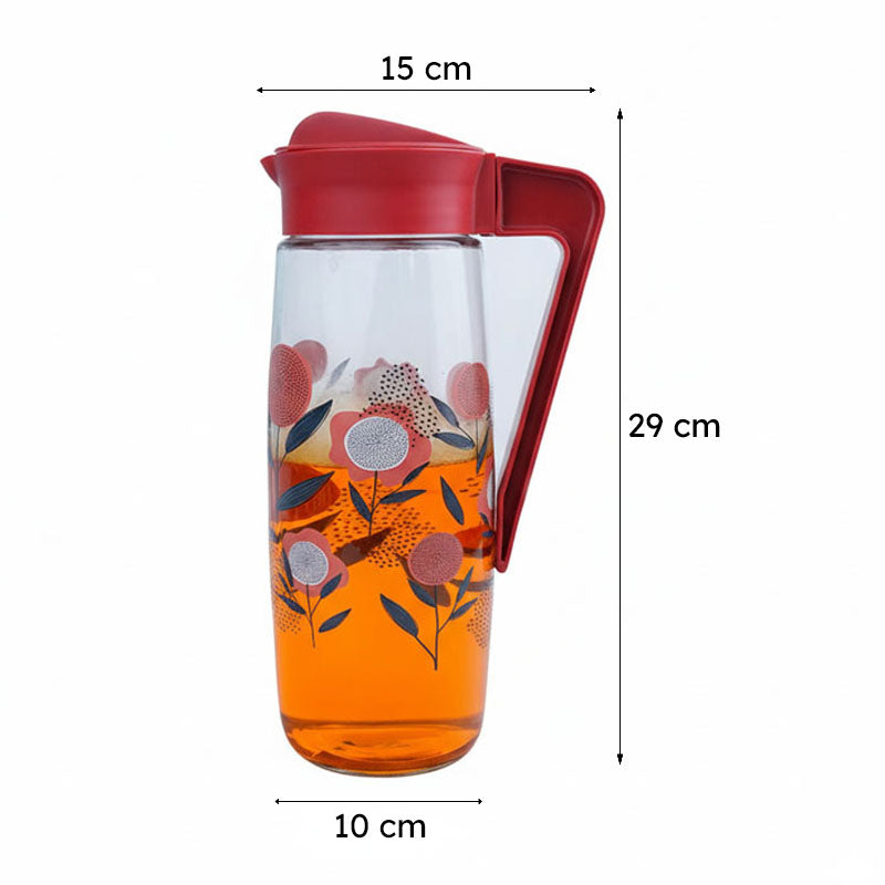 Pitola Flora Jug With Red Lid - 1600 ML media 6