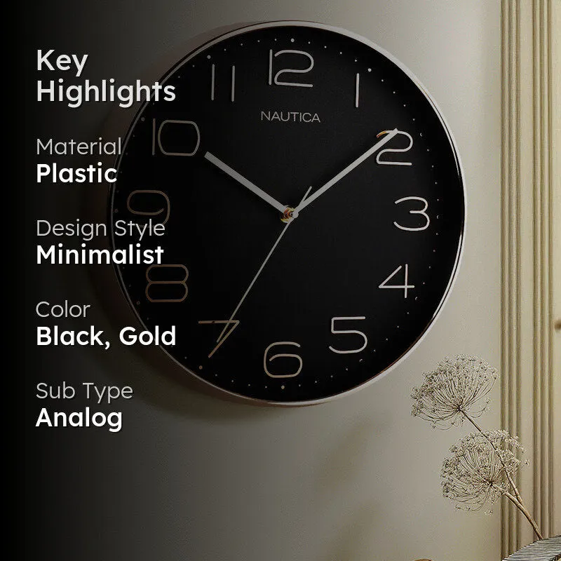 Oura Analog Wall Clock - Black media 2
