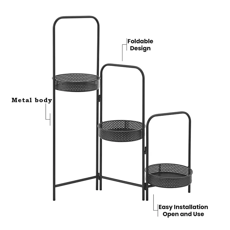 Obsid Tiered Metal Planter media 5