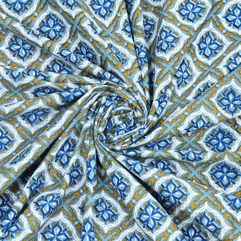 Formo Cotton Bedsheet (Blue) - 240 TC media 5