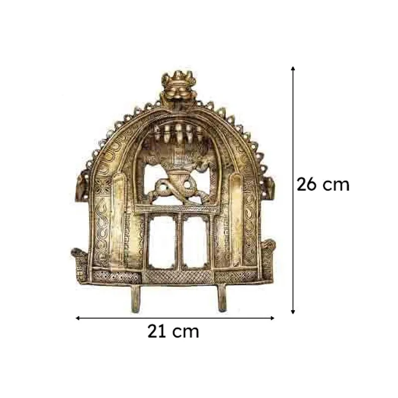 Thiruvachi Brass Wall Accent media 6