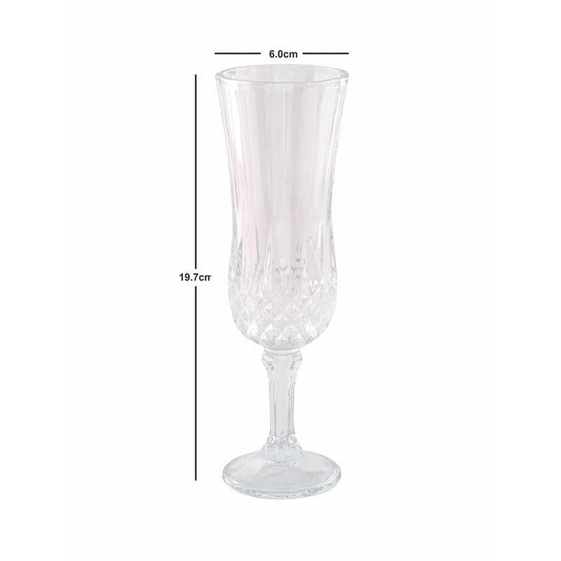 Madeira Flute Glasses (160 ml ) - Set of Six image 5