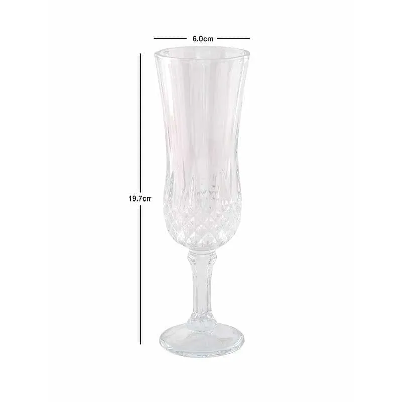 Madeira Flute Glasses (160 ml ) - Set of Six media 5