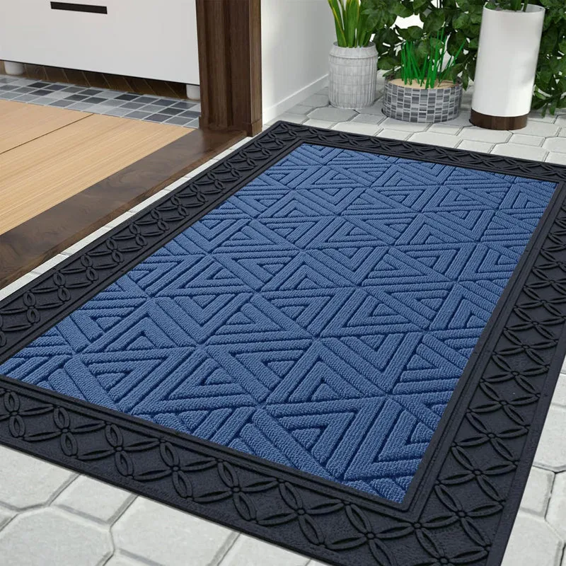 Coire Geo Coir Door Mats - Blue media 3