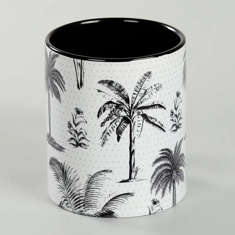 India Circus Monochrome Palms Coffee Mug (325 mL) media 6